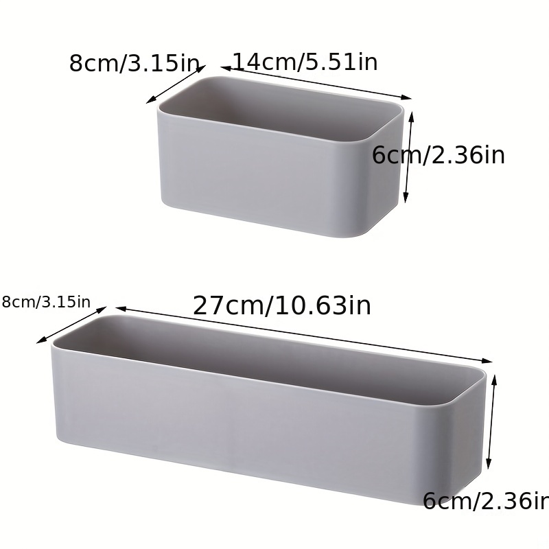 Adhesive Organizer Case Double Sided Punch Free Simple - Temu