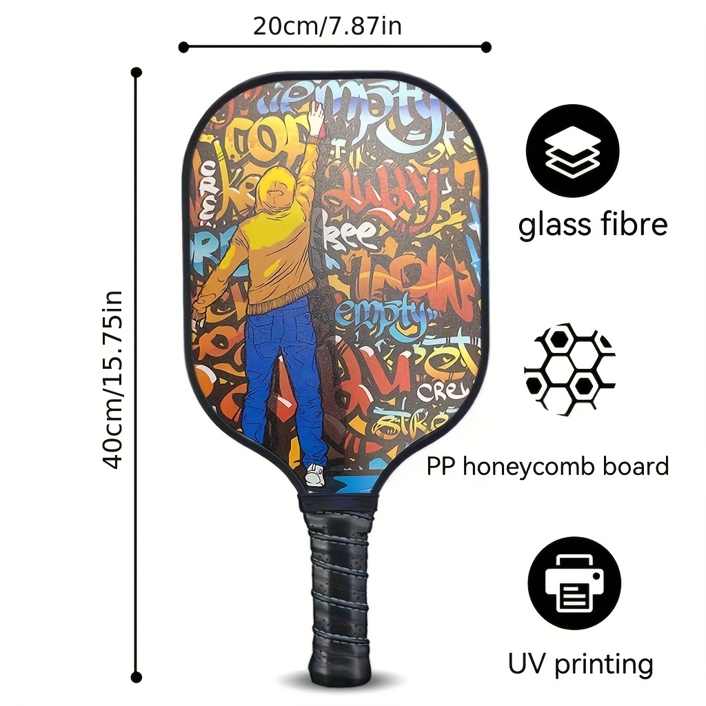 1pc Pickleball Racket Usapa Approved For Outdoor Sports Perfect