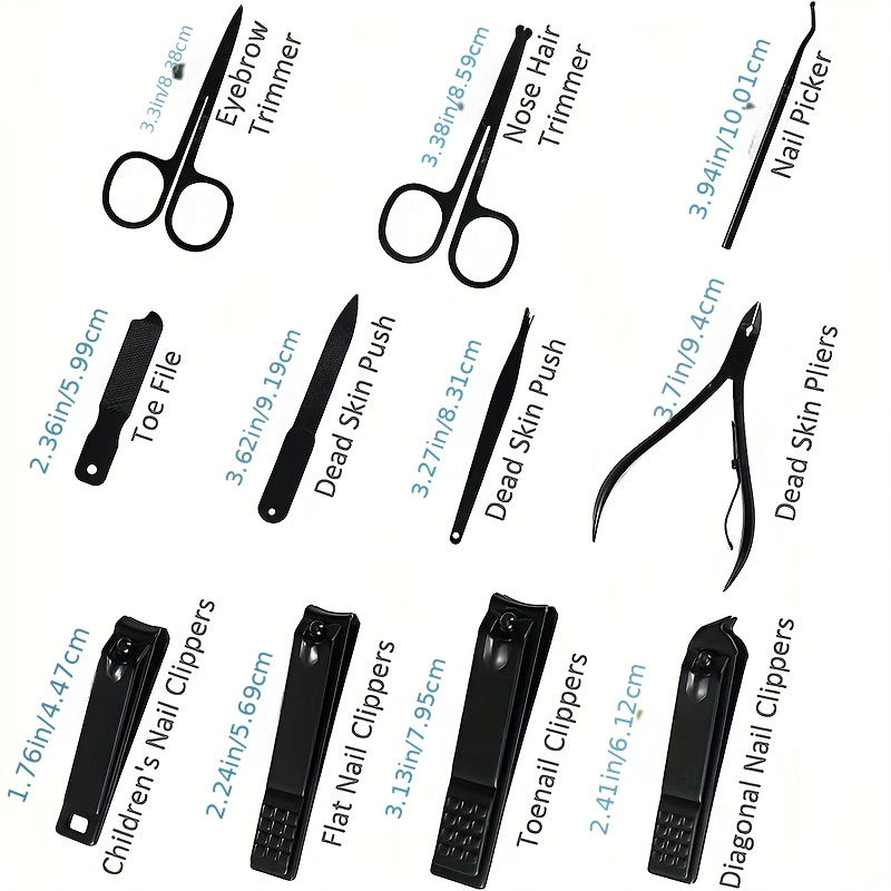 Nail Clippers Set Professional Nail Cutters Thick Nails - Temu