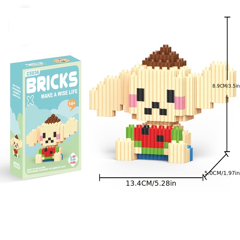 Micro-assembled Small Particle Building Blocks Toy Boys And Girls