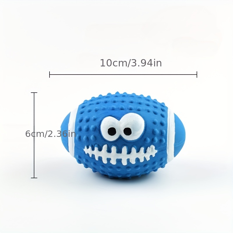 GIOCO PALLINA CALCIO CON SQUEAKER L 10 CM