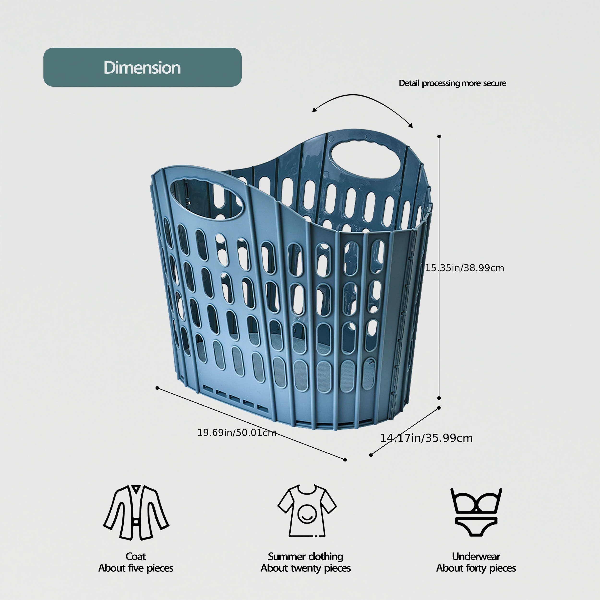 Cesto Colada Tela Cesta Almacenamiento Plegable Ropa Sucia - Temu