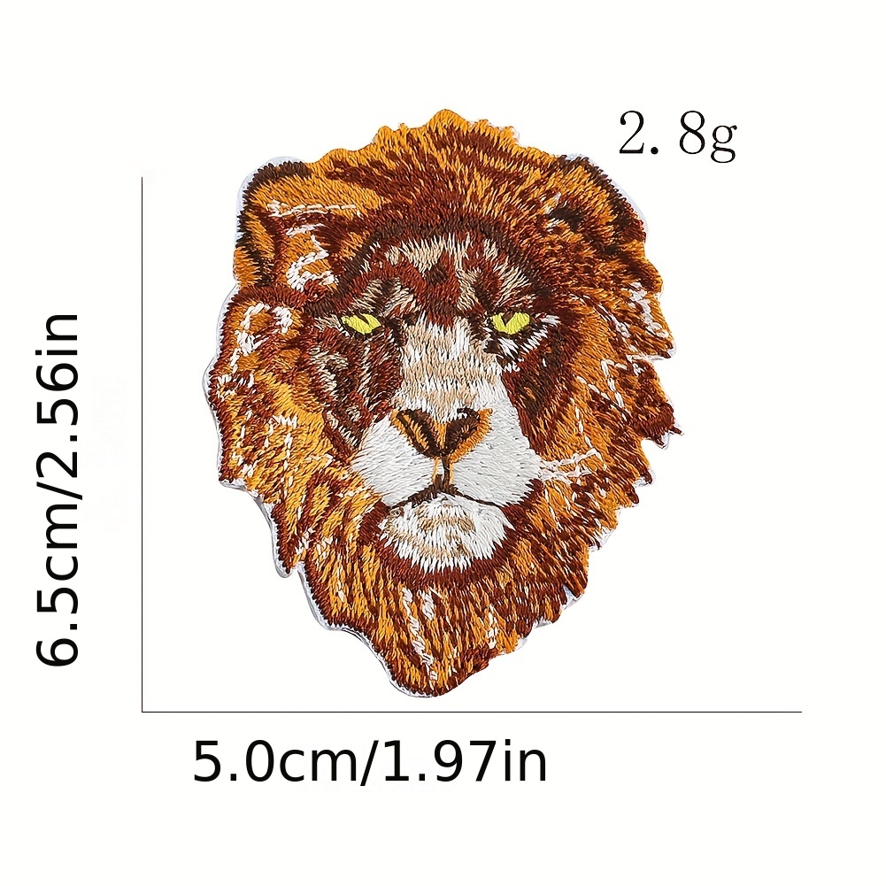 High end Burnt Edge Exquisite Animal Embroidery Stickers - Temu