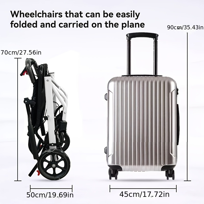 Ultra Lightweight And Durable Carbon Steel Classic Driving Assistance, with Comfortable Seats And Storage Shelves, Easy to Fold Design, Convenient to Carry And Can Be Used On Airplanes - Image 3