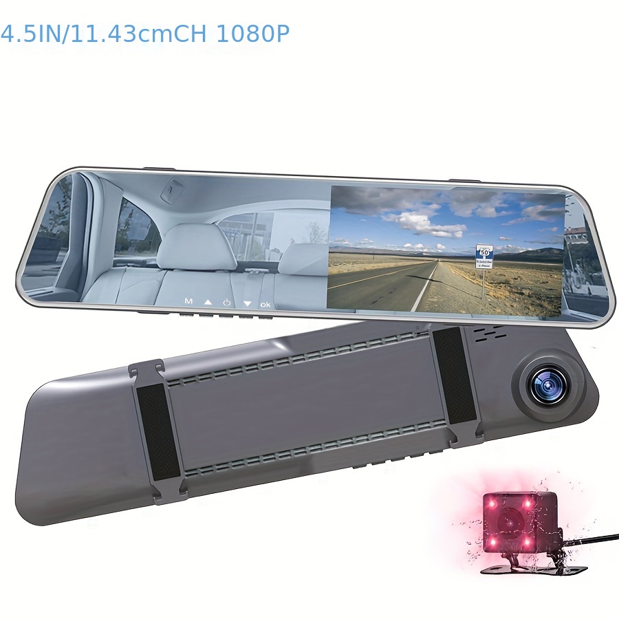 Azdome M300 1296p Car Dash Cam App Control English Voice - Temu