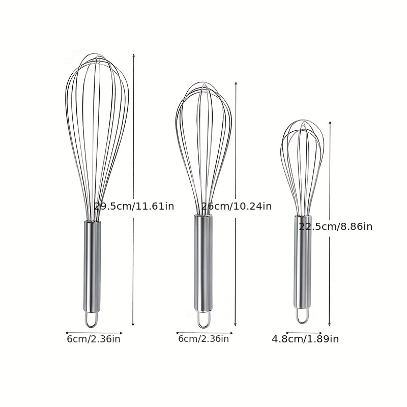 Kitchen Tools for Cooking Stirring Mixing Battering Stirring Stainless  Steel Wire Whisk Wisking Tool Kitchen Mixer
