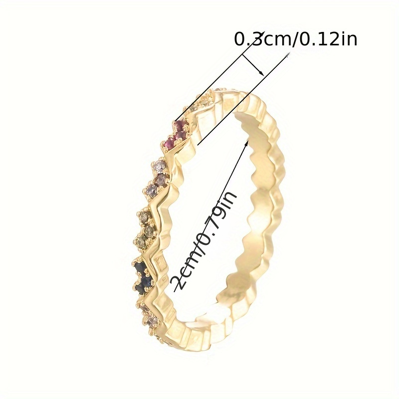 Heart Shape Zirconia Women's Ring