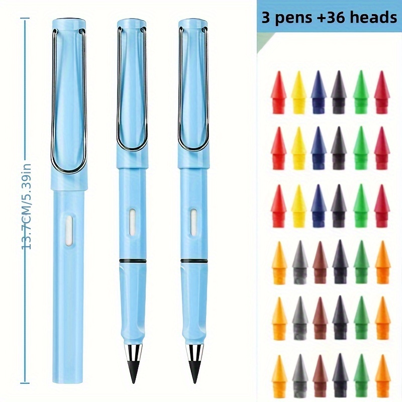3pcs White Mechanical Pencils in 2023  Mechanical pencils, Pencil, Writing  correction
