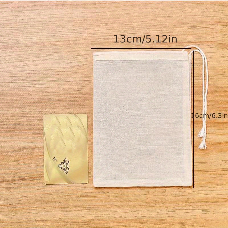 Tea Filter Bags Drawstring Muslin Bags Reusable Mesh Snack - Temu