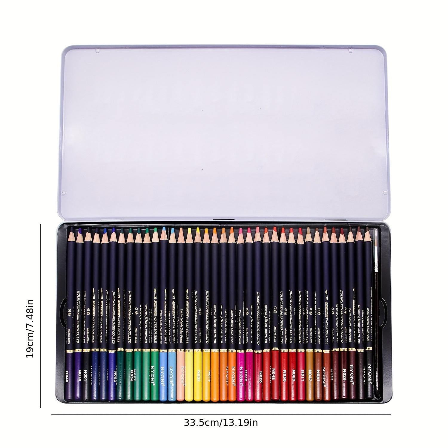 Professional Watercolor Pencils 72 Colors numbered - Temu