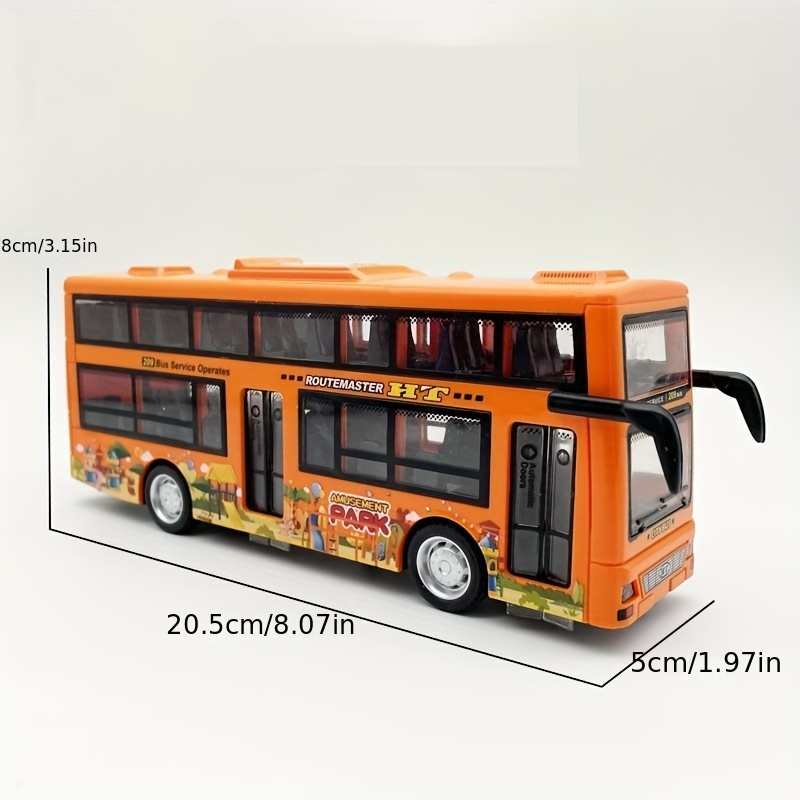 Autobus De Dos Pisos De Juguete - Temu