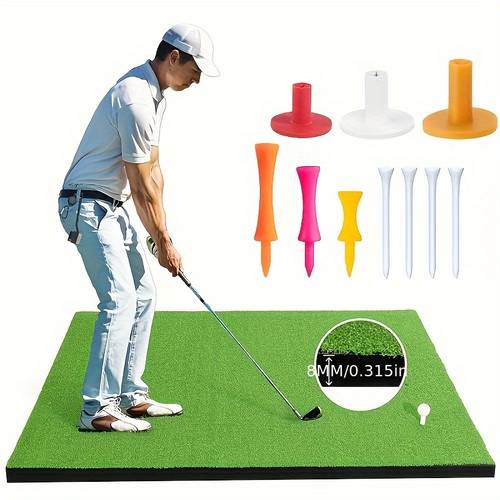 100x120cm green pp grass batting mat portable outdoor exercise mat with exercise additions suitable for all kinds of scenes