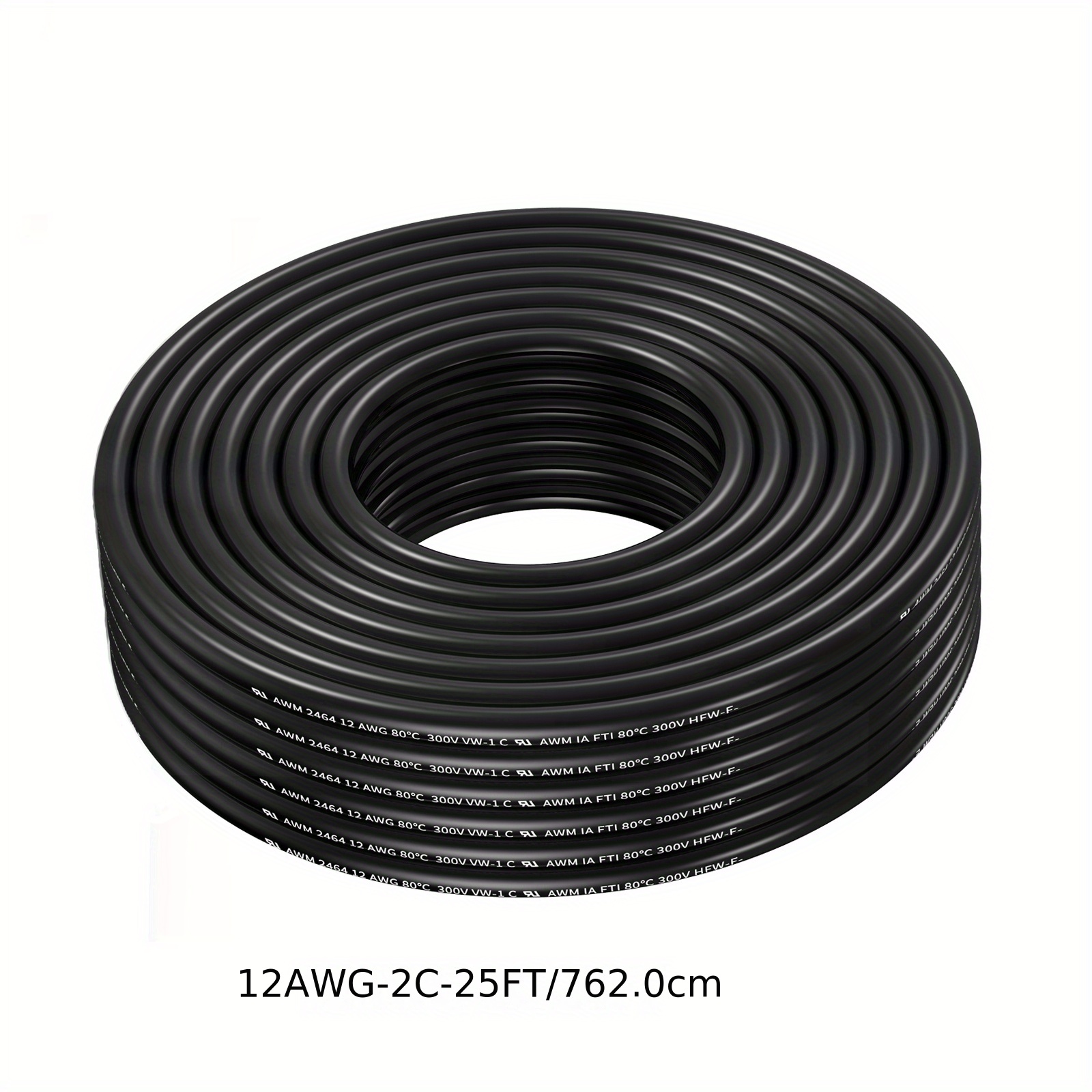 12 Gauge 2 Conductor Electrical Wire 12 Awg Wire Stranded - Temu