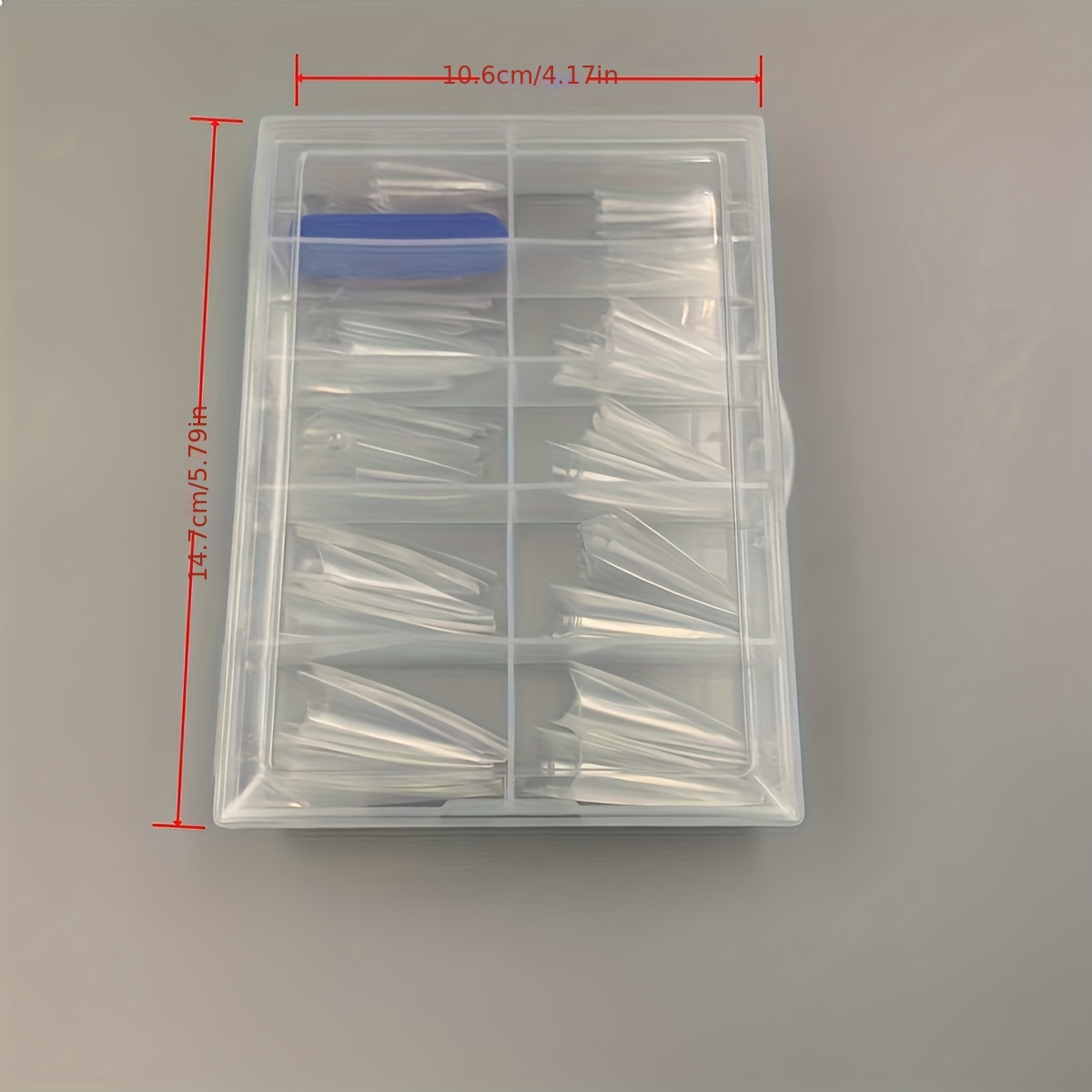 200pcs Clear Soft Gel Nail Tips Long Stiletto False Nails