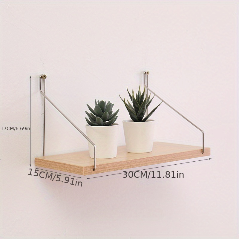 Wall mounted Shelves Wall Rack Free Punch Wall Hanging Rack Temu