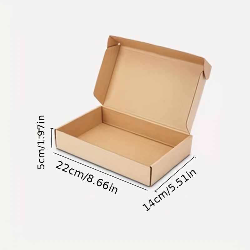 Boîte En Carton Ondulé Brun De L'angle Supérieur. Blank, Forme De
