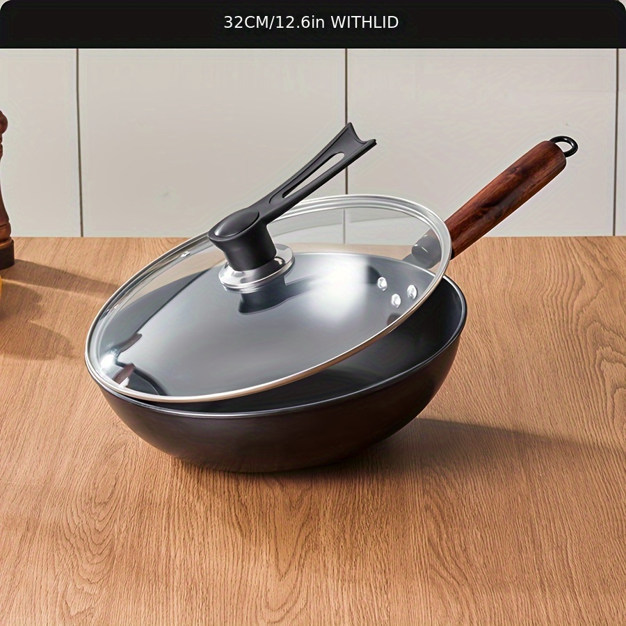 Clay Titanium Wok Micro Pressure Cooker Non stick Large - Temu