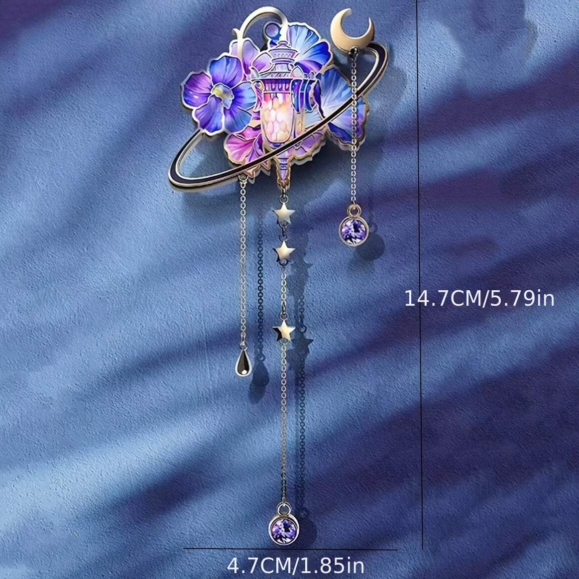 1pc Exquisite Colorful Lantern Zinc Alloy Brooch Simple Style Zinc Alloy Brooch Jewelry Elegant