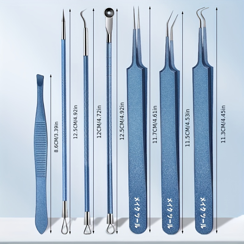 8pcs Kit Strumenti Rimuovere I Punti Neri Estrattore Punti - Temu Italy