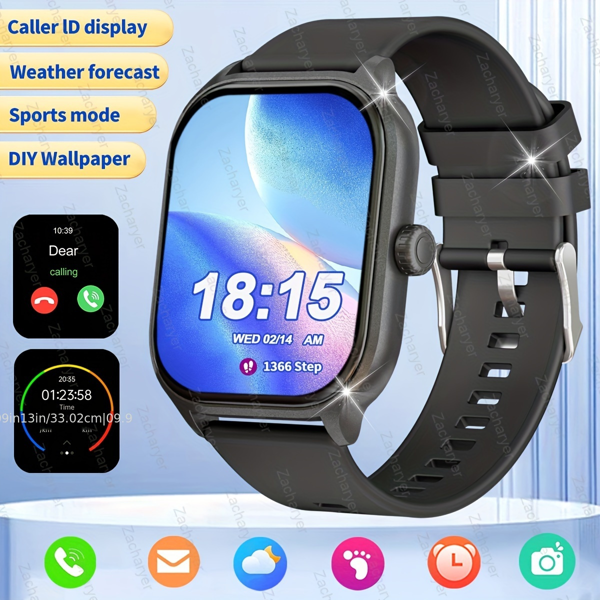 

Wireless Calling/, - , Calling And , Sms , Information , Suitable For Men And Women, Watches, , For Iphone/andriod