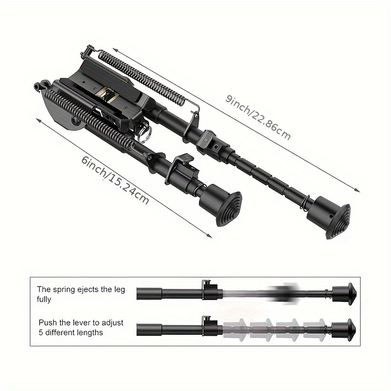 Adjustable Rifle Bipod