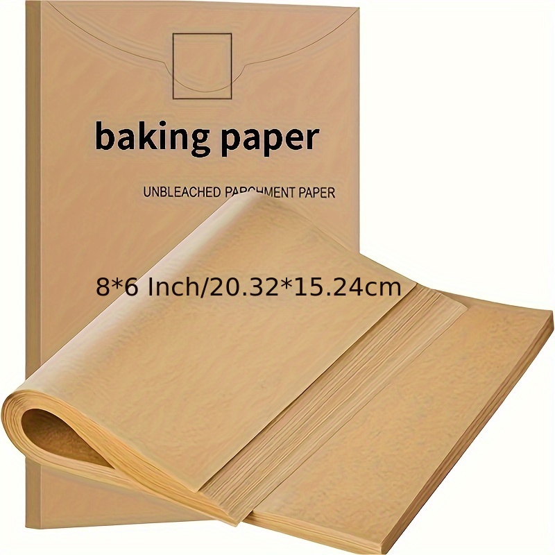 Square Parchment Paper, Bulk Brown Unbleached Liners For Baking, Cookie,  Hamburger Pie Press Matting, Kitchen Baking Paper, Baking Pan Matting, Cake  Making Wrappers - Temu Italy