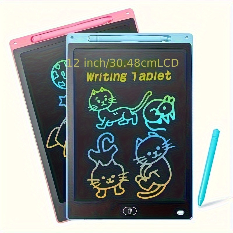 Tablette de dessin d'écriture LCD de 12 pouces/30.48 cm pour les enfants,  cadeau d'anniversaire éducatif pour les enfants - Temu Belgium