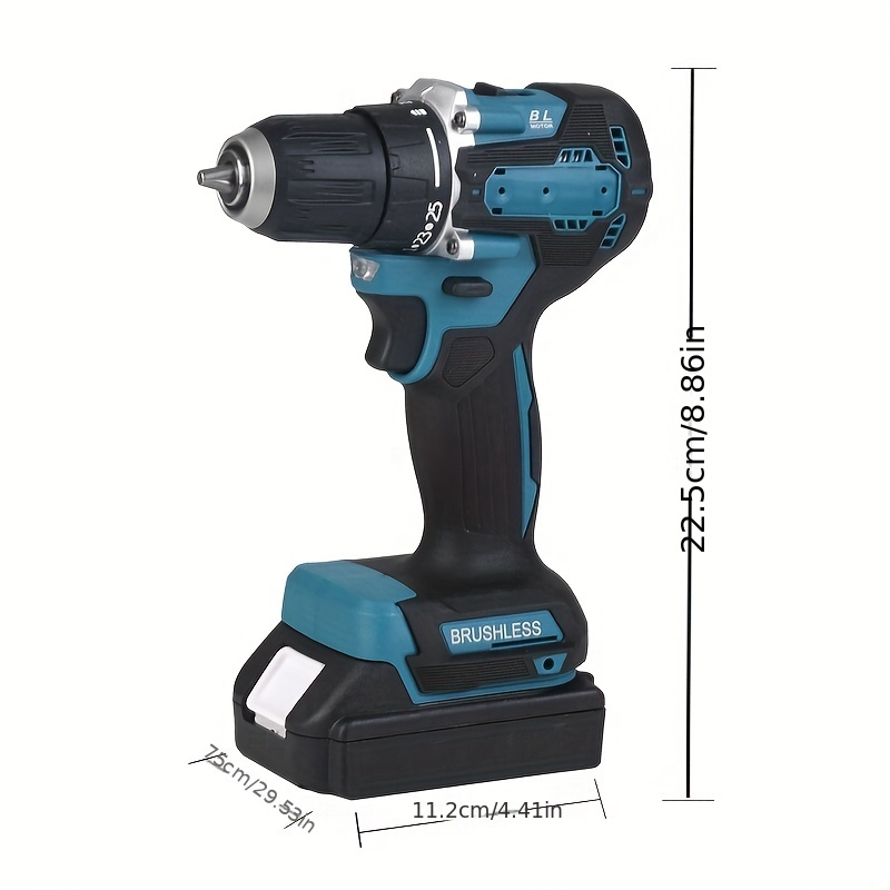 Electric Drill Household Lithium Electric Brushless Electric - Temu