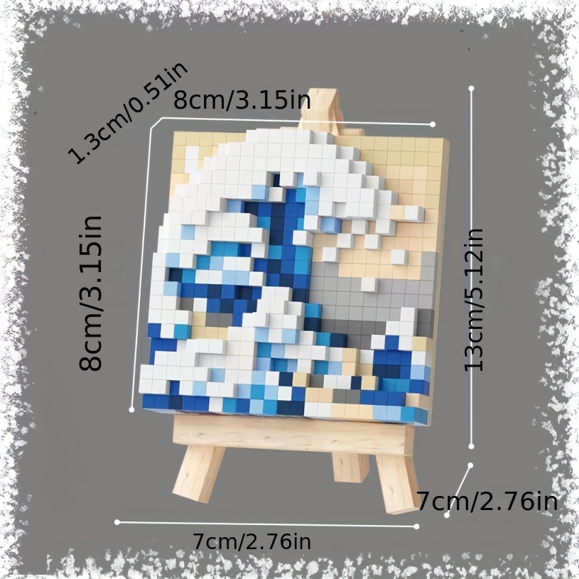 DIY Painting Building Blocks Toy for Kids