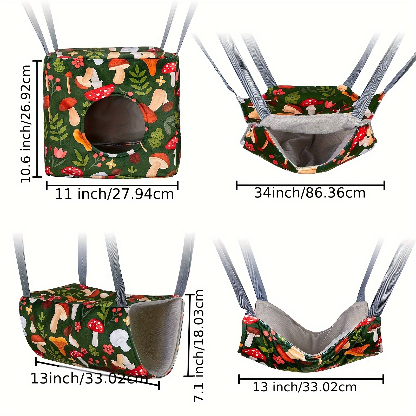 Ferret Hammock 4 Pack, Cozy Cage Accessories