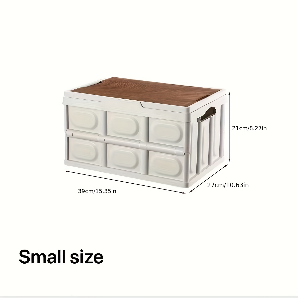 Foldable Japanese Storage Box Outdoor Camping Storage Box Camping Sorting  Box Car Trunk Storage Box
