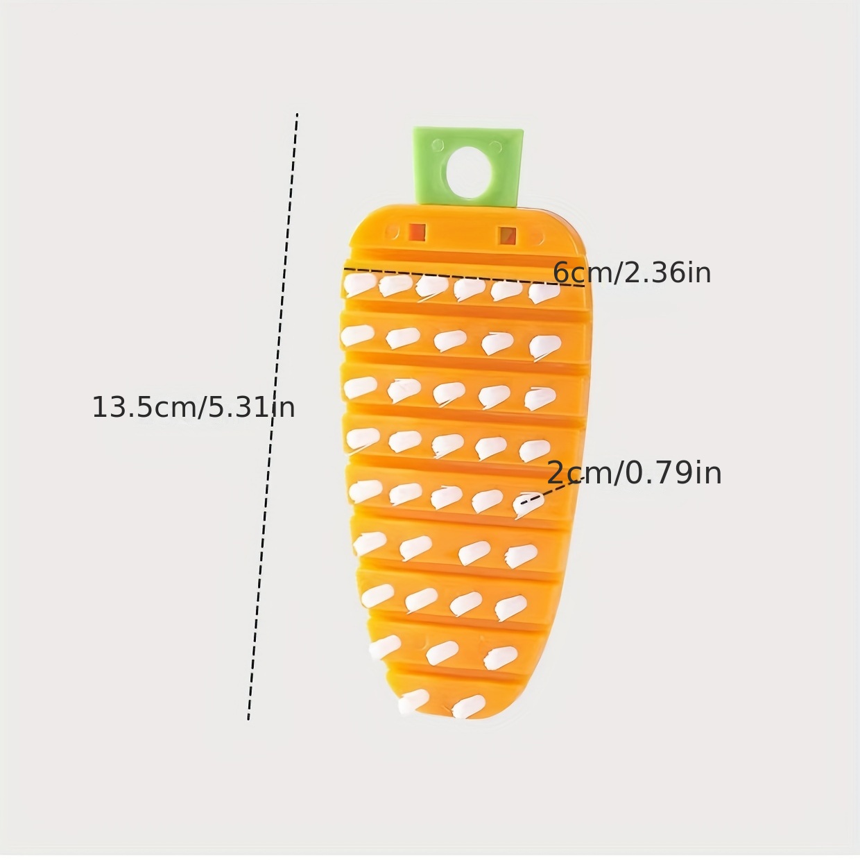 Multi-functional Vegetable And Fruit Cleaning Brush - Reusable Plastic  Potato And Carrot Washing Brush For Kitchen Supplies - Temu