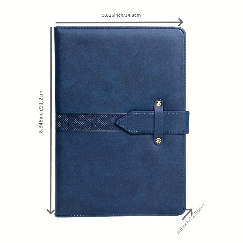 A5 Leather PU Sublimation Journal - 100 Pages, 8''x6'' Red