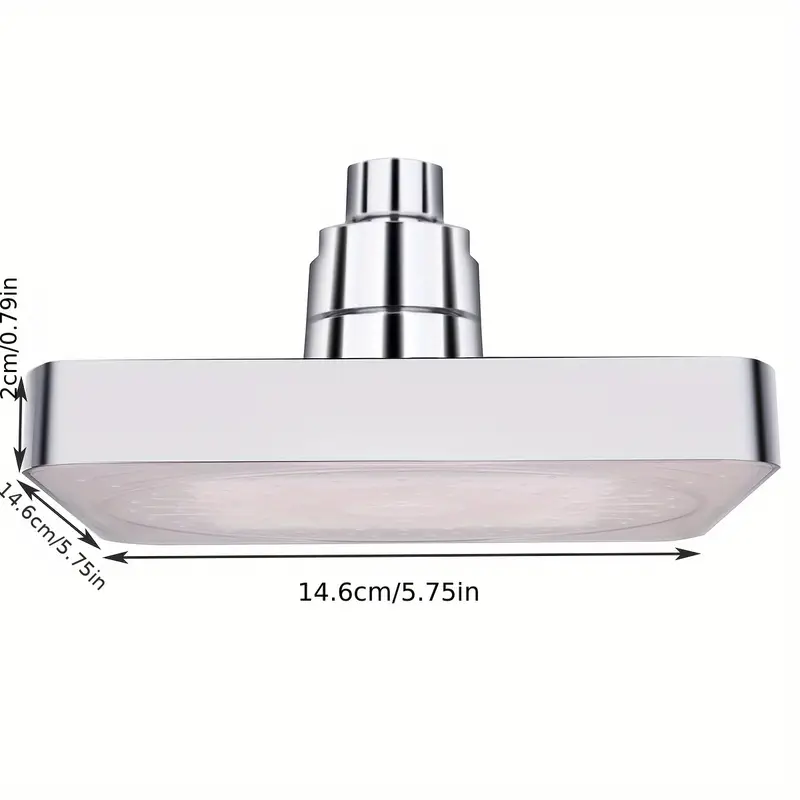 led auto changing rain home water bathroom Product details 8