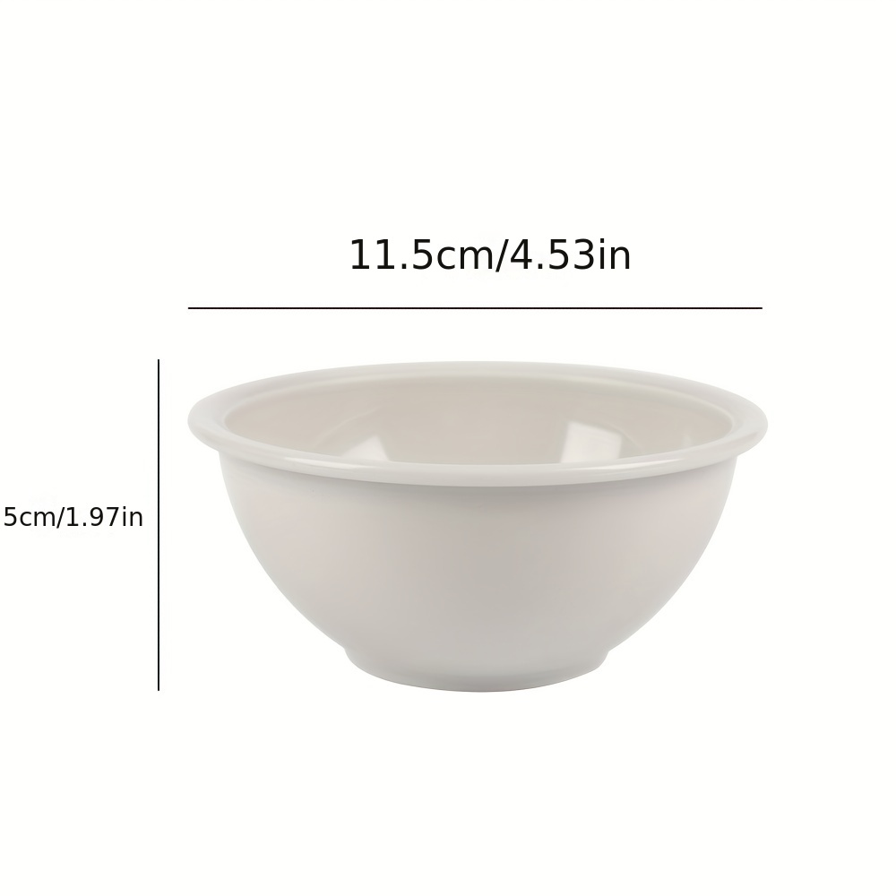 Plastic Mini Prep Bowls with Lids Set - Plastic Bowl Set Prep Bowls for  Kitchen