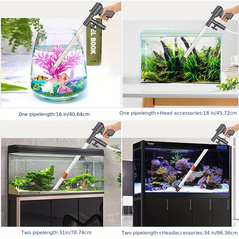Fish Tank Cleaner Water Changer Aquarium Accessory Aquarium Gravel