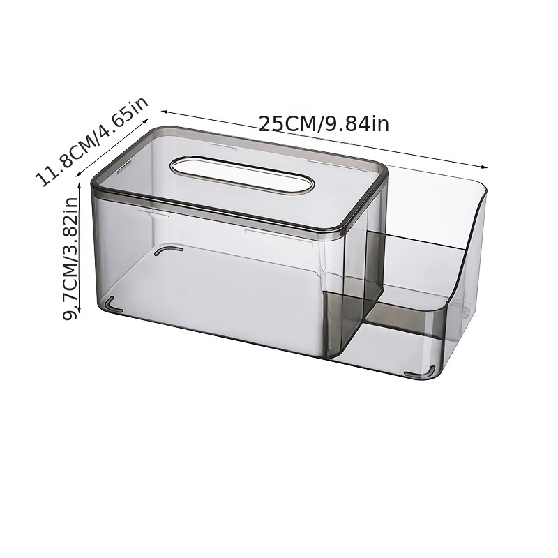 Transparent Storage Box Cover Rectangle Vertical Eyelash - Temu