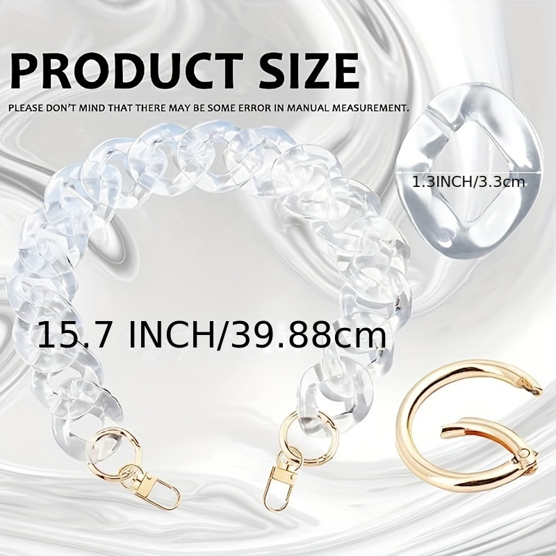 Acrylic Extension Chain Handbag Replacement Strap DIY Accessories
