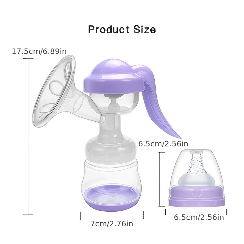 Dr.isla Manual Silicone Breast Pump, Milk Collector, Bpa Free, Breastmilk  Collector, Automatic Breast Milk Pump - Temu