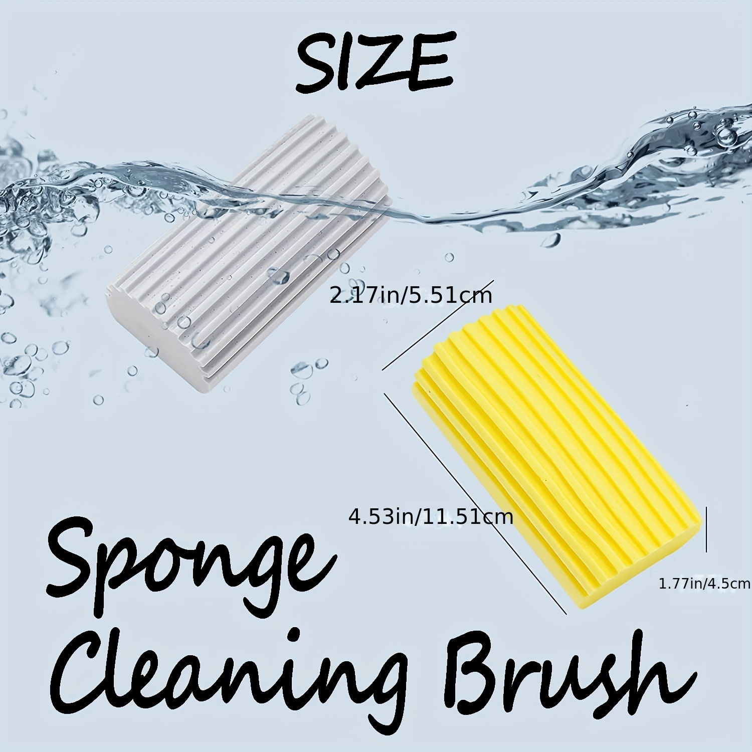 Damp Duster Scrub Daddy Groove Brushes For Cleaning Window