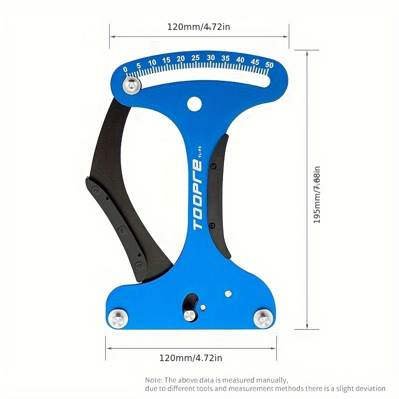 bicycle spoke tension gauge mountain bike rim Temu Italy