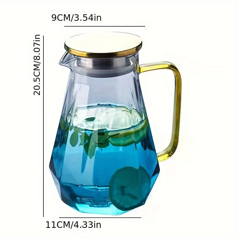 Heat Resistant Borosilicate Glass Jugs Glass Kettle Glass Pot for