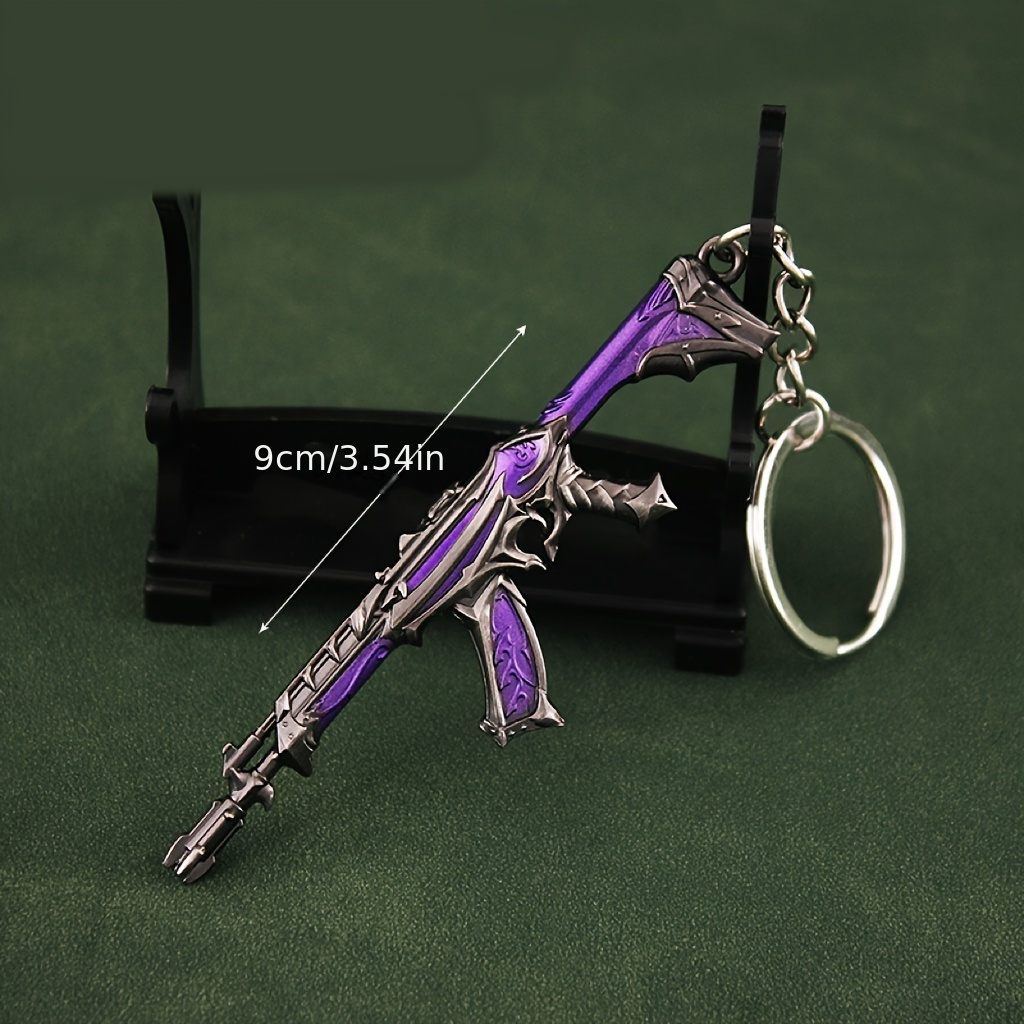 Valorant Weapon Melee Reaver 2.0 Karambit Knife 16cm Metal M4 Game  Peripheral Samurai Sword Alloy Model Keychain Kids Gift Toys - Toy Swords -  AliExpress
