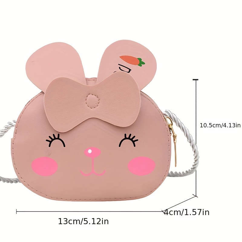 Cute Cartoon Rabbit Messenger Bag Shoulder Bag For Outdoor Traveling Girls  Accessories Children's Accessories - Temu