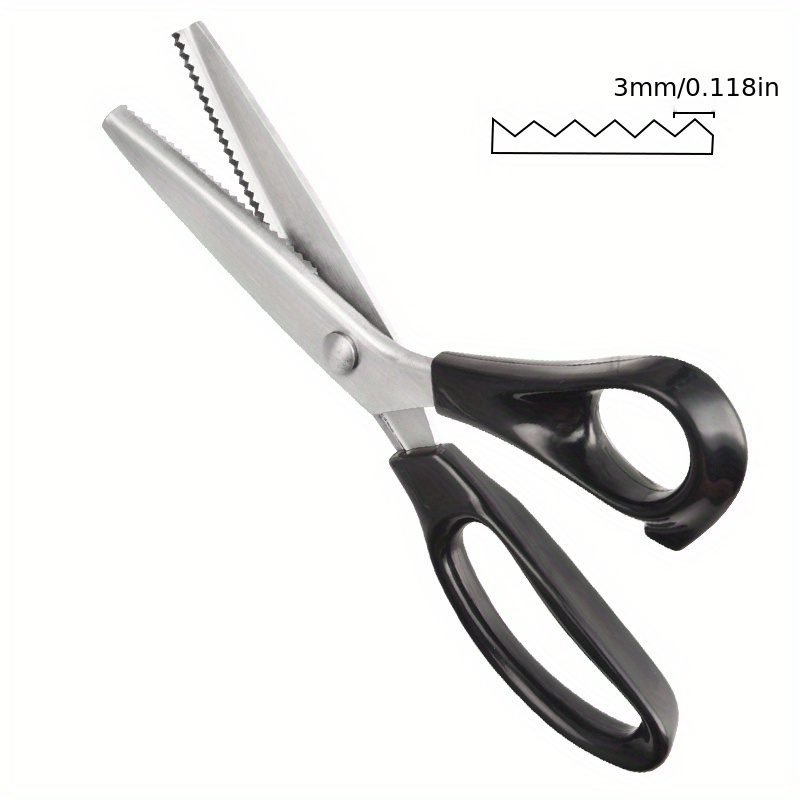 Pinking Shears for Fabric Scalloped Craft Scissors, Decorative