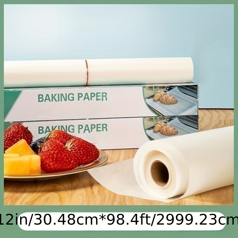 30cm X 10m Parchment Paper Roll Paper Oil-absorbing Heat-resistant