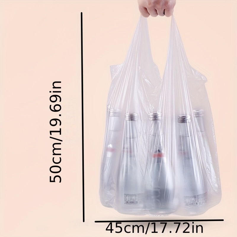 20Pcs Mini 4 Gallon Disposable Garbage Bag Biodegradable Plastic