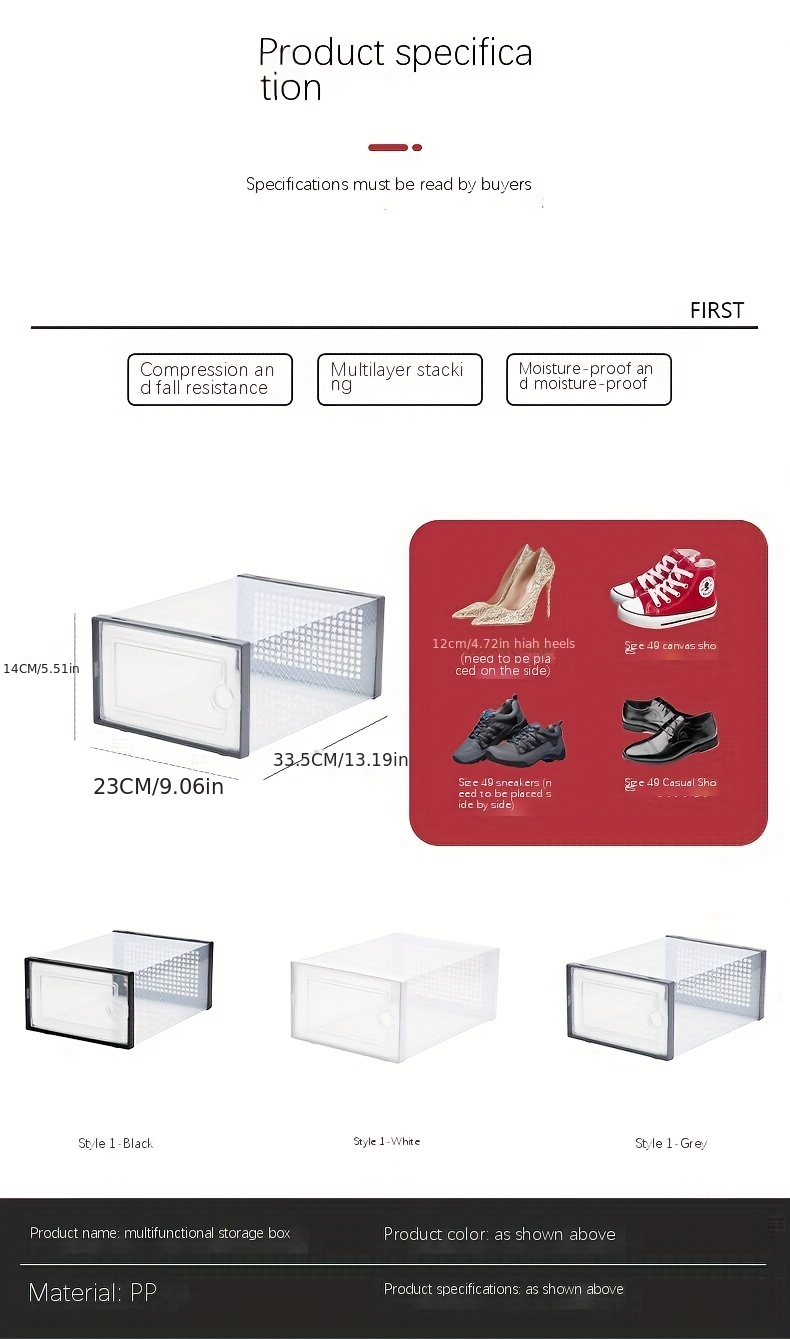 SABUIDDS 20 cajas de zapatos apilables transparentes, caja de  almacenamiento apilable, caja de zapatos transparente, cajas de zapatos  apilables para hombres y mujeres, zapatos blancos : : Hogar y  cocina