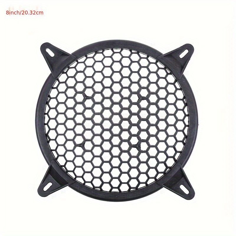 TEMU Speaker Grills, Plastic Audio Mesh Cover, Modification Loudspeaker Covers For Car Audio Home Audio Outdoor Speaker
