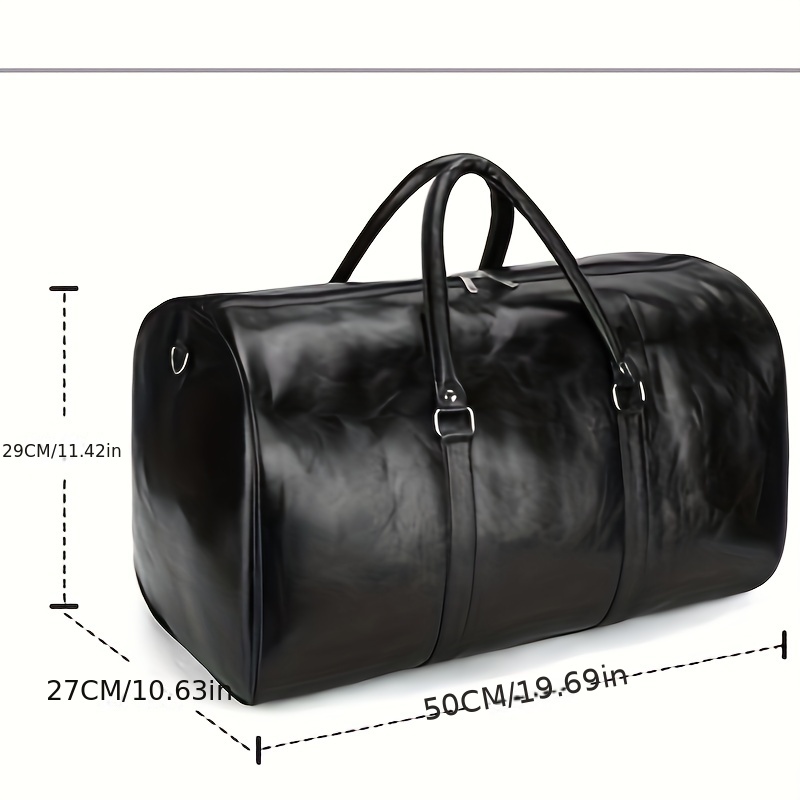 Saffiano Leather Travel Bag